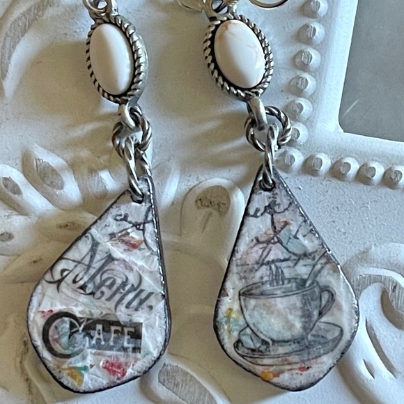 OOAK Artisan Earrings - Sterling Silver Ear Wires - Picture 3 of 9